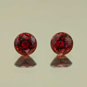 RoseMalayaGarnet round pair 6.5mm 2.84cts N rm467 scaled 1