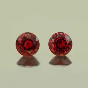 RoseMalayaGarnet round pair 7.0mm 3.27cts N rm468 scaled 1