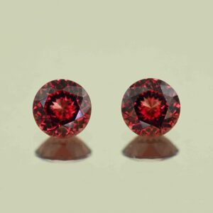 RoseMalayaGarnet round pair 7.5mm 3.69cts N rm469 scaled 1