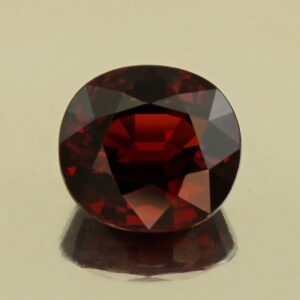 RoseMalayaGarnet roval 12.0x11.1x7.5mm 9.65cts N rm483