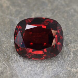 RoseMalaya cushion 17.8x15.1mm 24.36cts rm105 SOLD