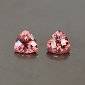 RoseZircon ch trill pair 5.5mm 1.81cts zn2468