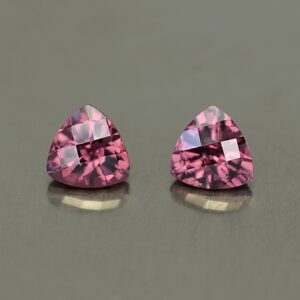 RoseZircon ch trill pair 5.5mm 1.88cts zn2471