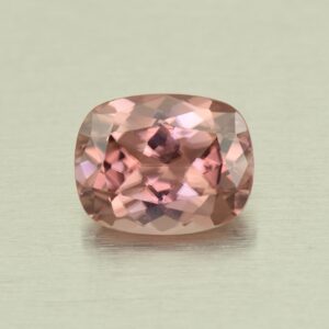 RoseZircon cush 9.0x7.0mm 3.04cts H zn5487