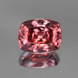 RoseZircon cushion 11.6x9.2mm 6.97cts zn1299 SOLD