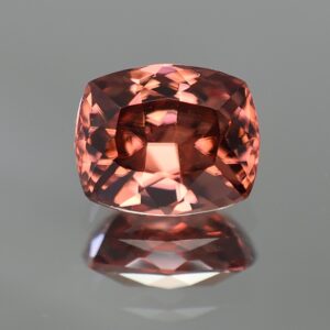 RoseZircon cushion 12.3x10.6mm 10.28cts zn1300