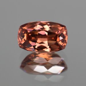 RoseZircon cushion 14.0x8.9mm 9.63cts zn1296