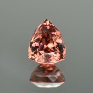 RoseZircon drop trillion 10.4x8.5mm 5.38cts zn3210