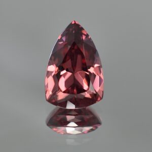 RoseZircon drop trillion 17.3x11.6x7.6d 14.21cts zn210