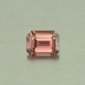 RoseZircon eme cut 7.7x6.0m 2.27cts H zn5096