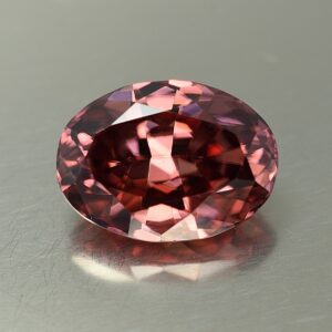 RoseZircon oval 16.1x11.9mm 16.20cts zn951 SOLD