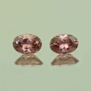 RoseZircon oval pair 6.5x4.5mm 1.70cts H zn6920 scaled 1