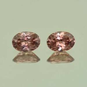 RoseZircon oval pair 7.5x5.5mm 2.69cts H zn6922 scaled 1