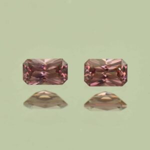 RoseZircon rad pair 5.0x3.0mm 0.82cts H zn6936