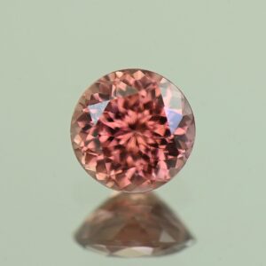 RoseZircon round 5.9mm 1.22cts H zn7249