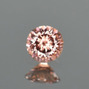 RoseZircon round 6.0mm 1.13cts H zn2449