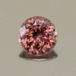 RoseZircon round 6.0mm 1.13cts H zn4847
