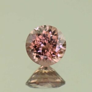RoseZircon round 6.0mm 1.21cts H zn2988