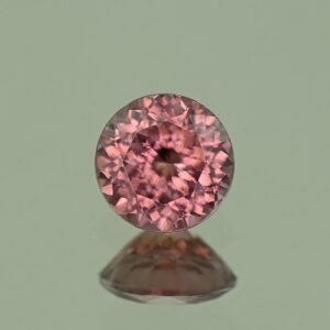 RoseZircon round 6.0mm 1.23cts H zn5804