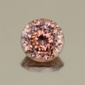 RoseZircon round 6.0mm 1.32cts H zn4851
