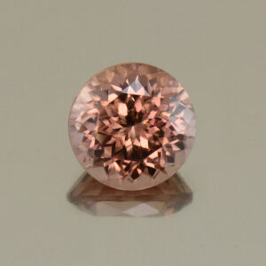 RoseZircon round 6.0mm 1.37cts H zn4849