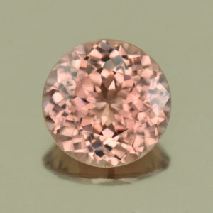 RoseZircon round 6.4mm 1.43cts H zn4929