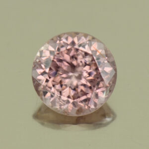 RoseZircon round 6.4mm 1.51cts H zn4930