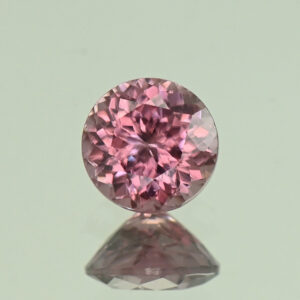 RoseZircon round 6.4mm 1.59cts H zn7278