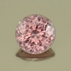 RoseZircon round 6.5mm 1.53cts H zn4931
