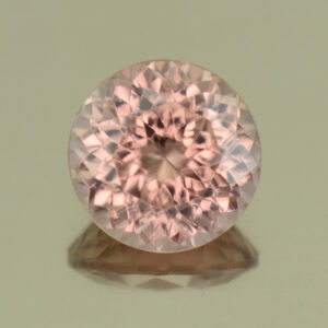 RoseZircon round 6.5mm 1.67cts H zn4934