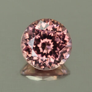 RoseZircon round 6.9mm 1.92cts H zn4535 SOLD