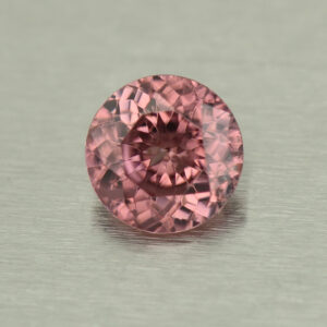 RoseZircon round 7.1mm 1.84cts H zn5183