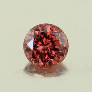 RoseZircon round 7.4mm 2.33cts H zn7251 SOLD