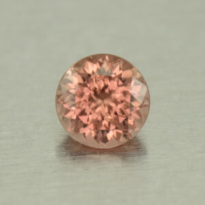 RoseZircon round 7.4mm 2.35cts H zn3126