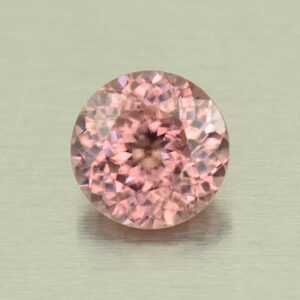 RoseZircon round 7.5mm 2.40cts H zn5491