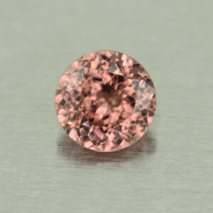 RoseZircon round 7.6mm 2.55cts H zn3127
