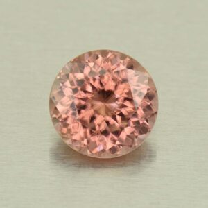 RoseZircon round 8.5mm 3.47cts H zn5504