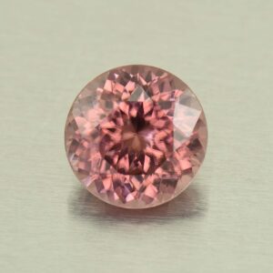 RoseZircon round 8.5mm 3.57cts H zn5506