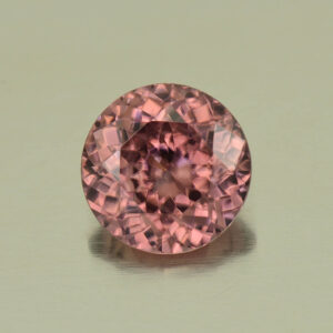 RoseZircon round 8.7mm 3.27cts H zn4066 SOLD