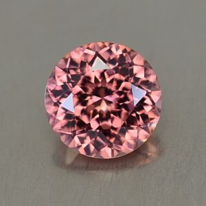 RoseZircon round 9.0mm 3.93cts zn3440 SOLD