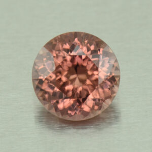RoseZircon round 9.0mm 4.10cts H zn4910