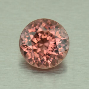 RoseZircon round 9.0mm 4.11cts H zn4911 SOLD