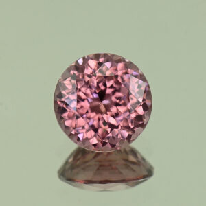 RoseZircon round 9.0mm 4.27cts H zn7993 SOLD