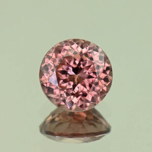 RoseZircon round 9.0mm 4.41cts H zn7995