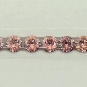 RoseZircon round bracelet line 4.5mm 18.50cts H zn7975 1 scaled 1
