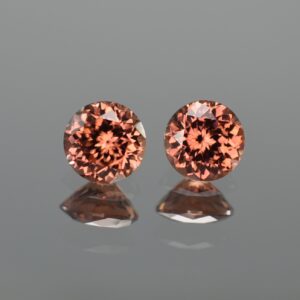 RoseZircon round pai 7.5mm 4.91cts SOLD