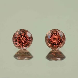 RoseZircon round pair 5.9mm 2.58cts H zn7681 scaled 1
