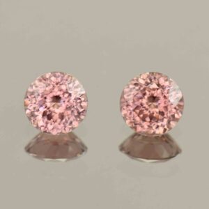RoseZircon round pair 6.5mm 2.94cts H zn6080 scaled 1