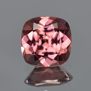 RoseZircon sq cush 10.8x10.6mm 7.01cts zn2236 SOLD