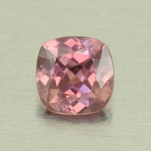 RoseZircon sq cush 5.5mm 1.03cts H zn5463 SOLD